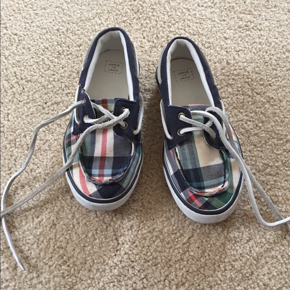 Janie and Jack boy shoes. Summer 2009. Size 2.